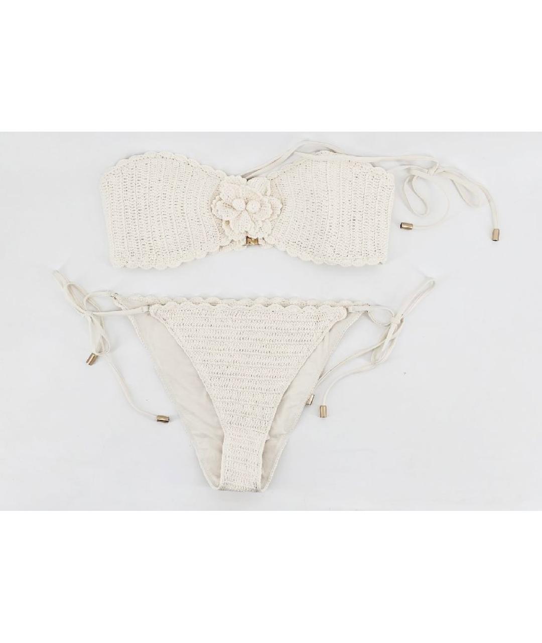 ZIMMERMANN Белый хлопковый купальник, фото 8