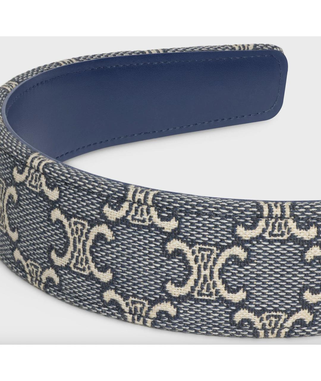 CELINE Синяя диадема, фото 3