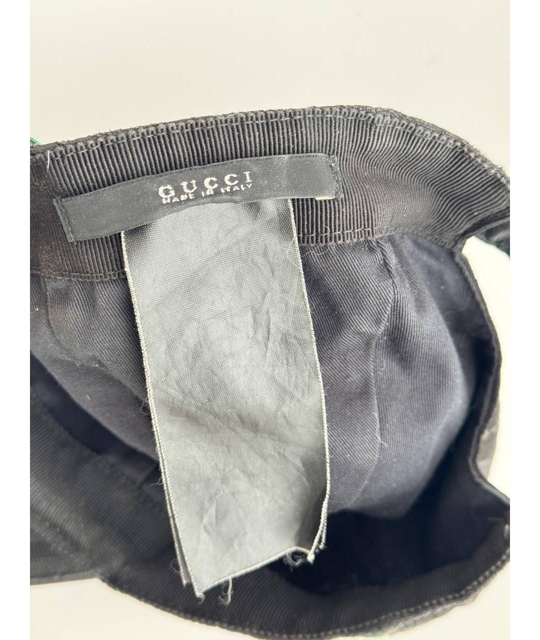 GUCCI Черная кепка/бейсболка, фото 6