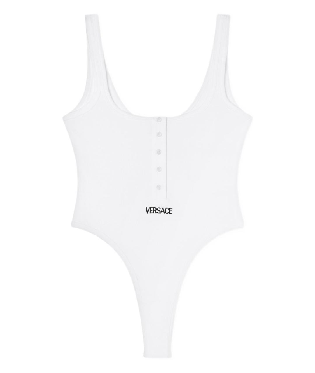 VERSACE Белая хлопковая майка, фото 1