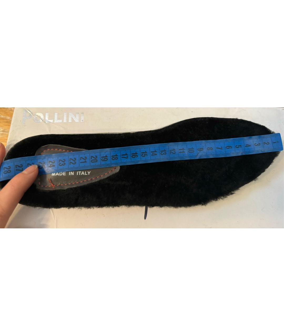 POLLINI Серые кожаные высокие кроссовки / кеды, фото 2