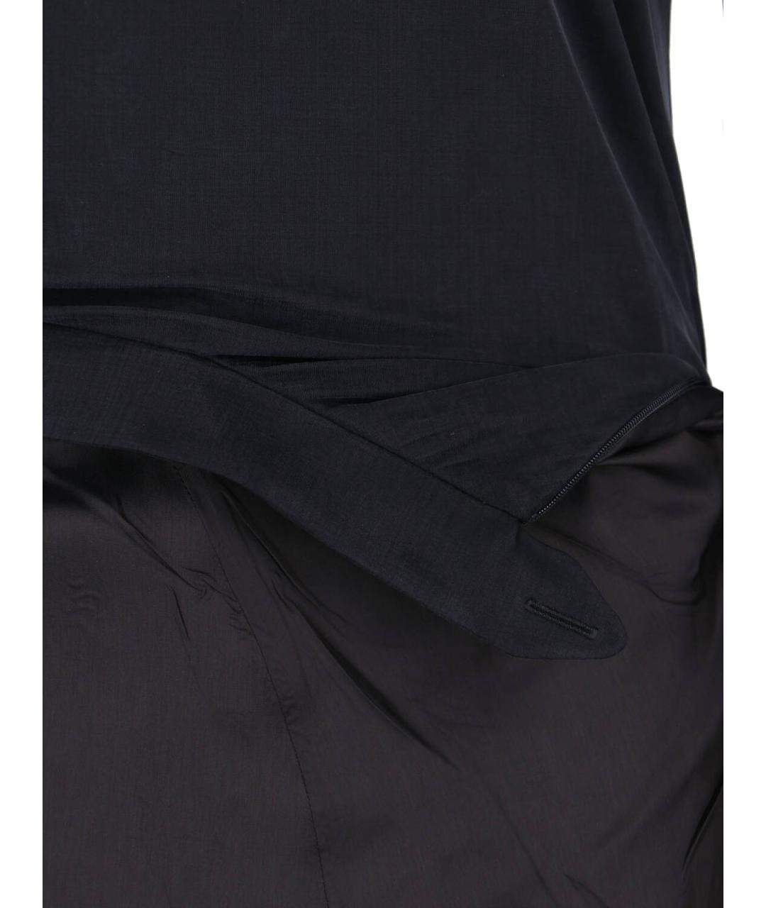 MAISON MARGIELA Черное вискозное платье, фото 3