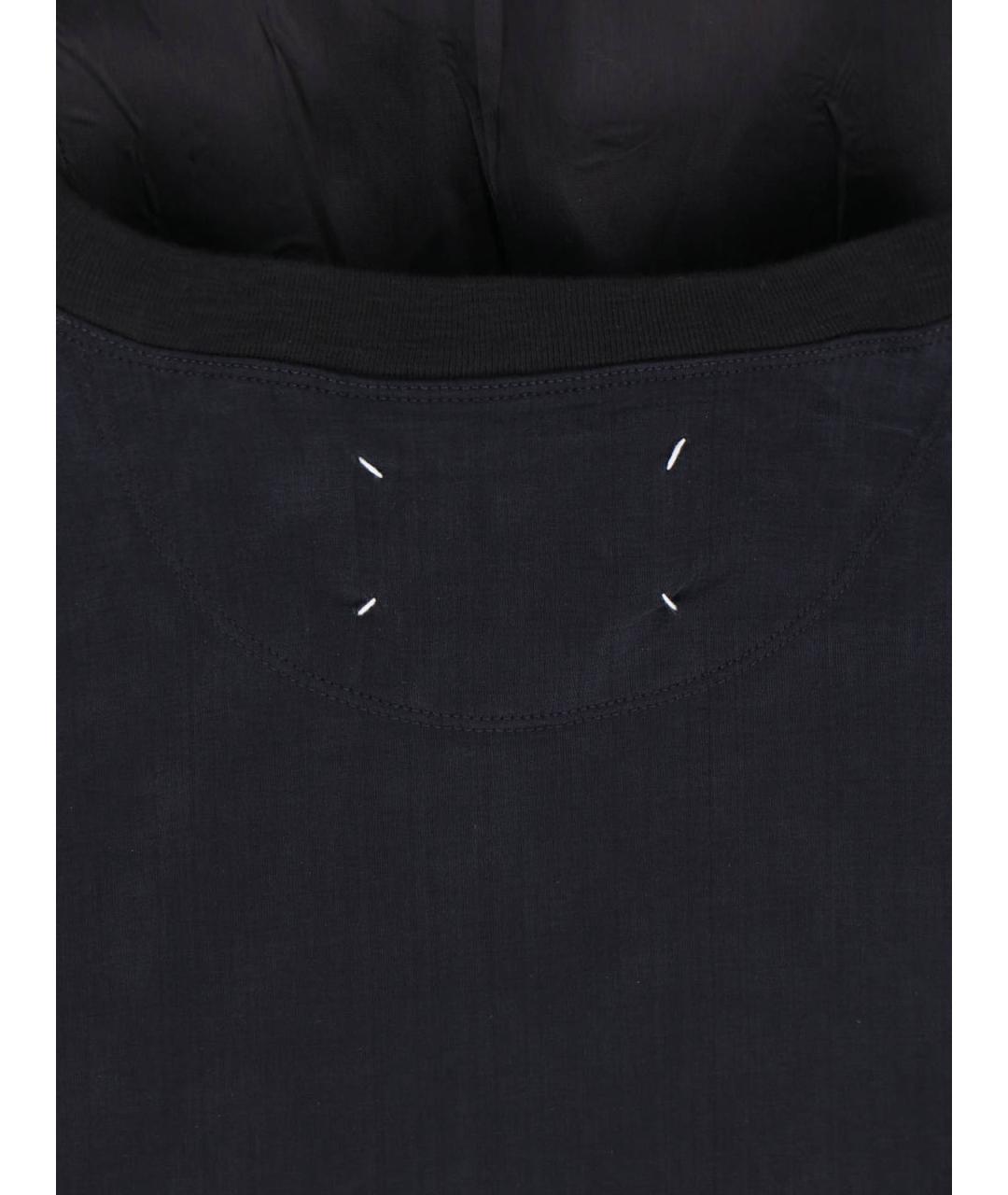 MAISON MARGIELA Черное вискозное платье, фото 5