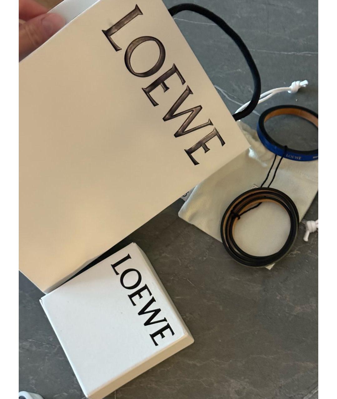 LOEWE Мульти кожаный браслет, фото 4