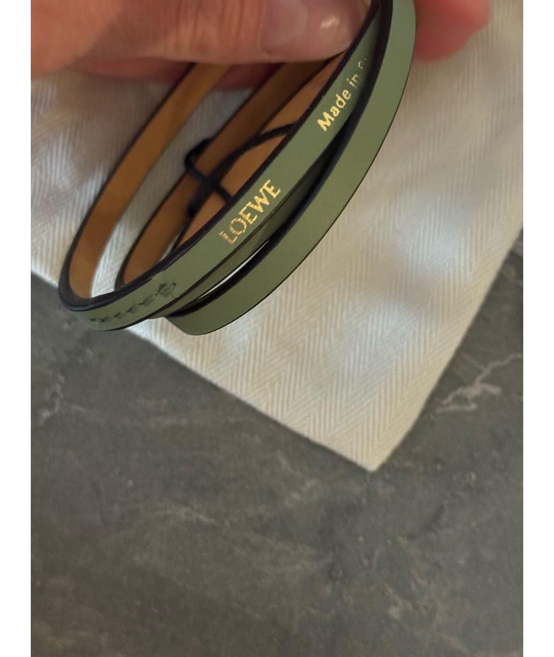 LOEWE Мульти кожаный браслет, фото 5