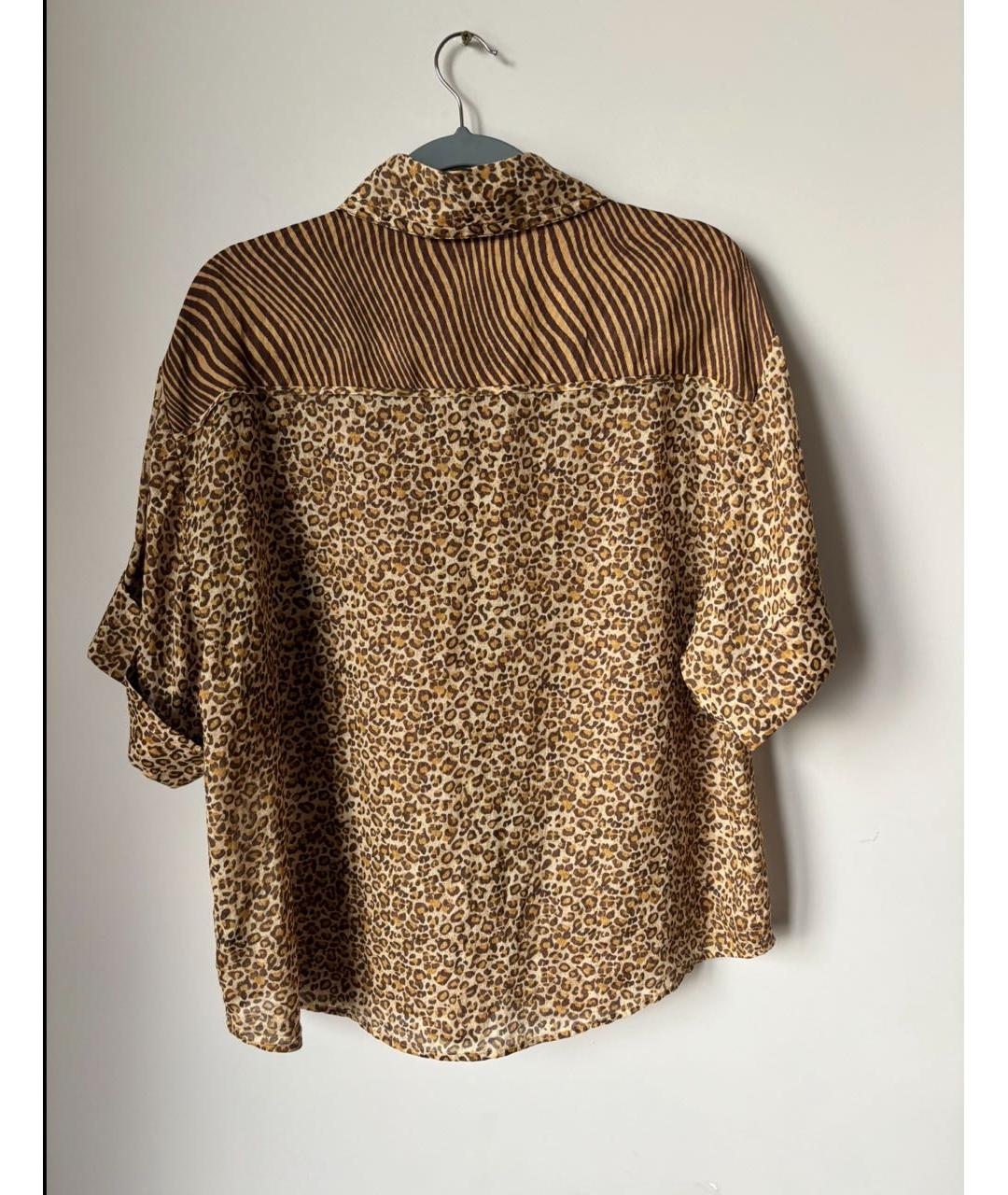 ZIMMERMANN Горчичная льняная рубашка, фото 2