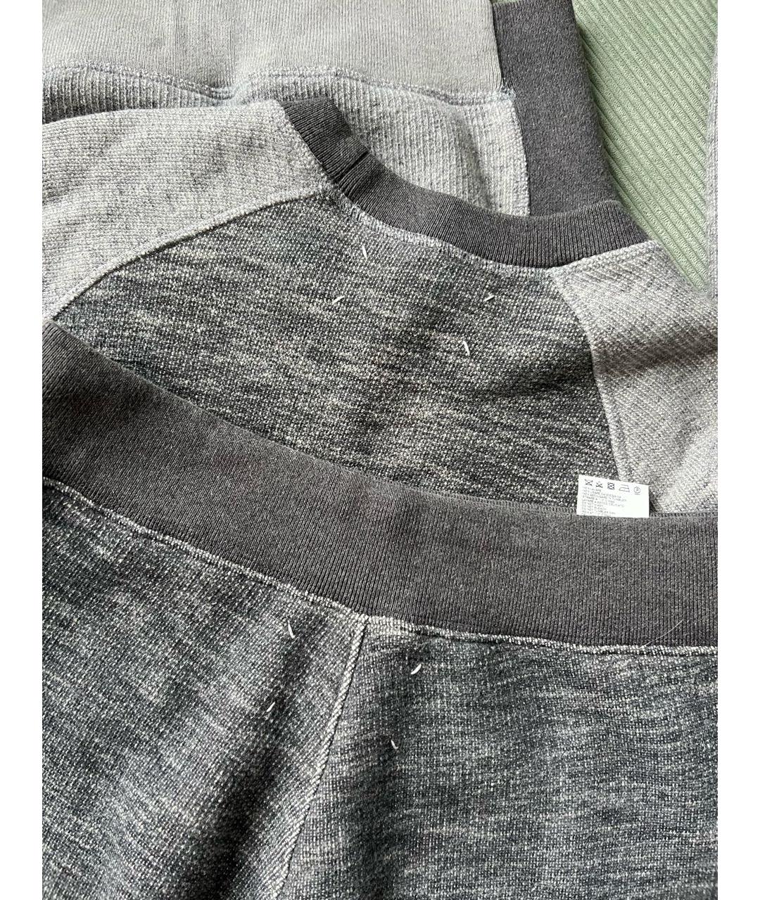 MAISON MARGIELA Серый хлопковый спортивный костюм, фото 6