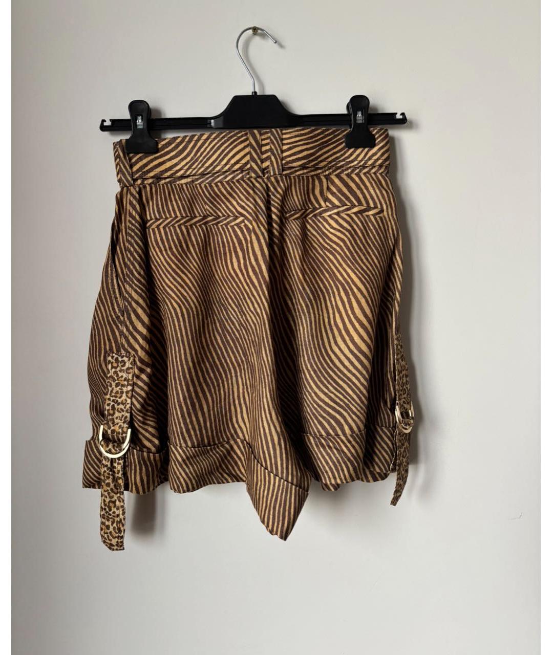 ZIMMERMANN Горчичные льняные шорты, фото 2