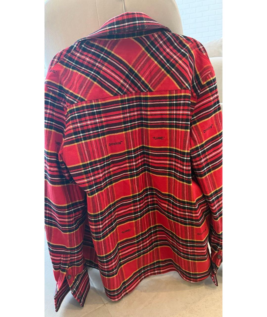 OFF-WHITE Красная рубашка, фото 2
