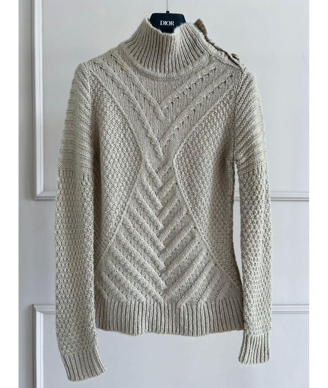 BALMAIN Коричневый джемпер / свитер, фото 7