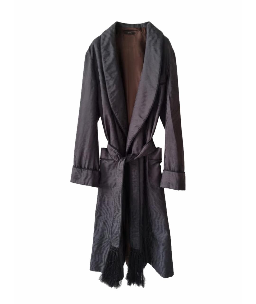 TOM FORD Черный тренч/плащ, фото 1