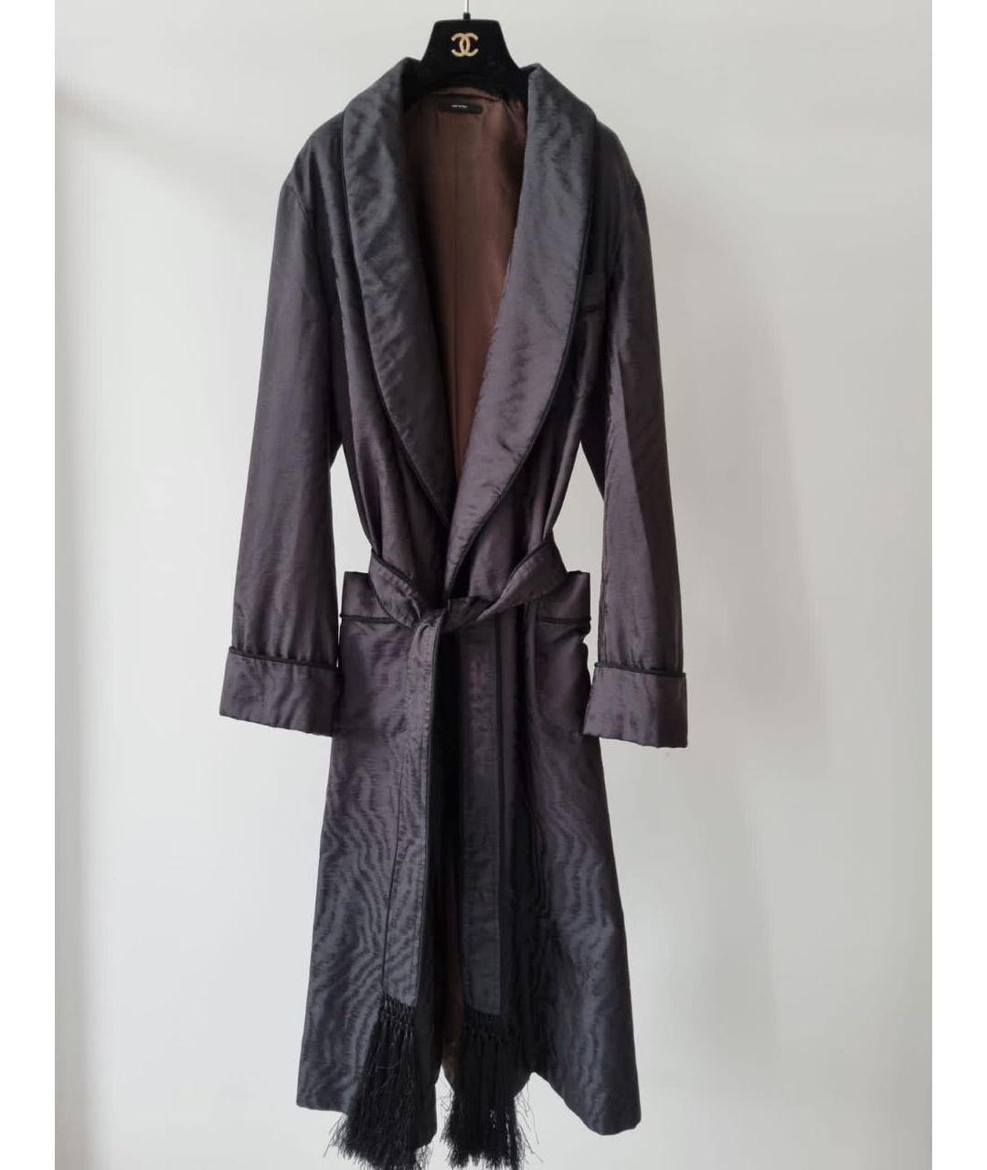 TOM FORD Черный тренч/плащ, фото 8