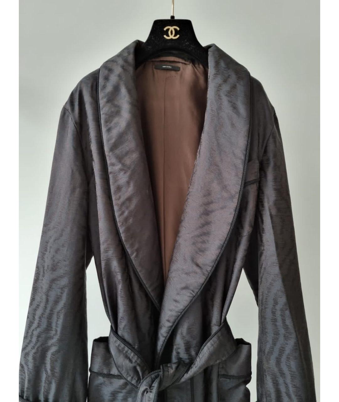 TOM FORD Черный тренч/плащ, фото 2