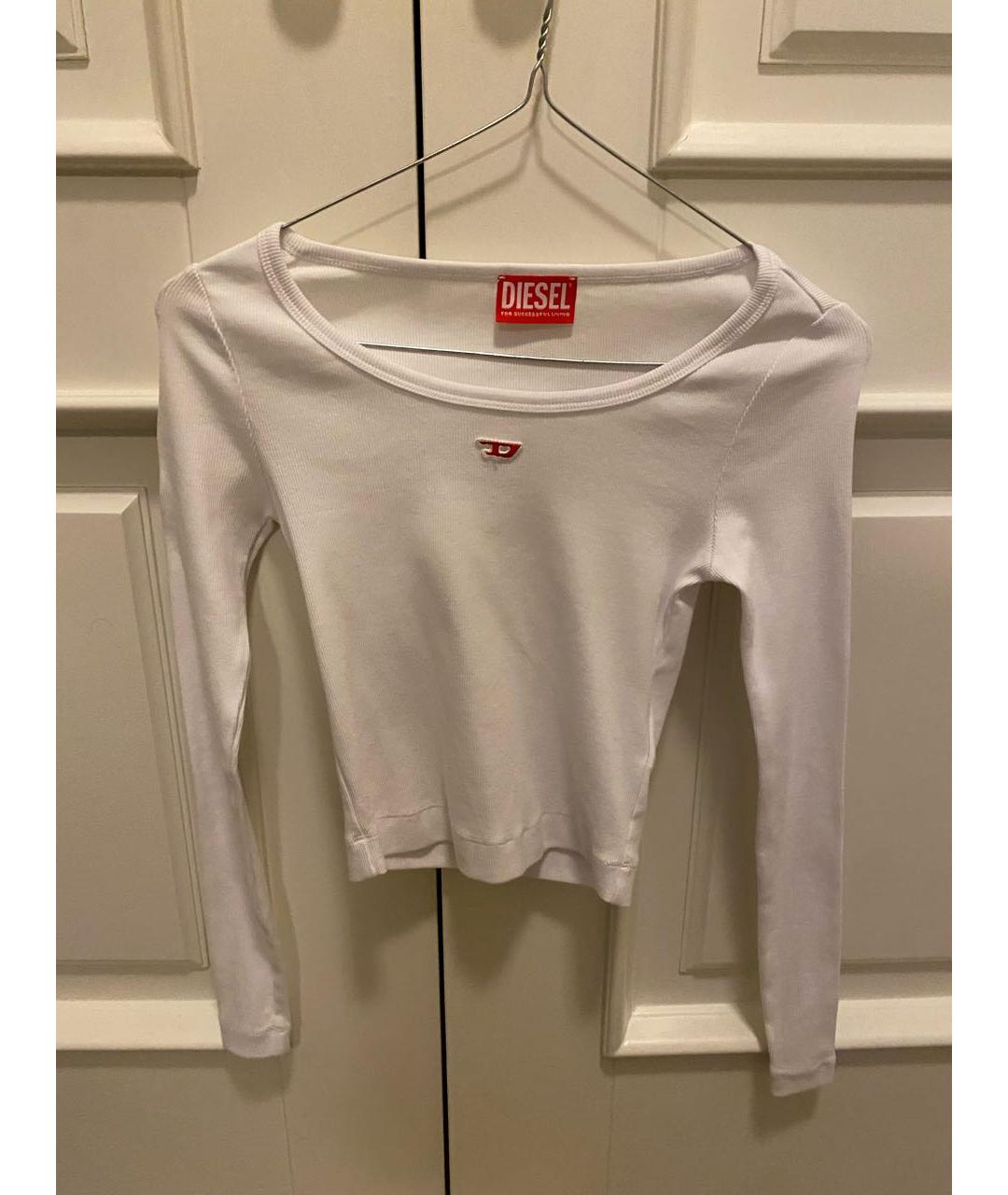 DIESEL Белая водолазка, фото 3