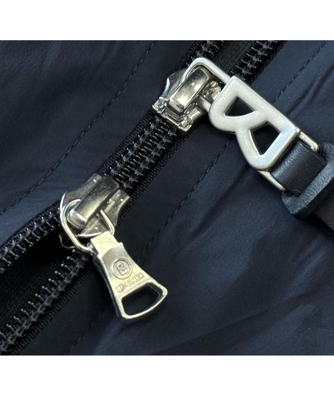 BOGNER Темно-синяя полиамидовая куртка, фото 5