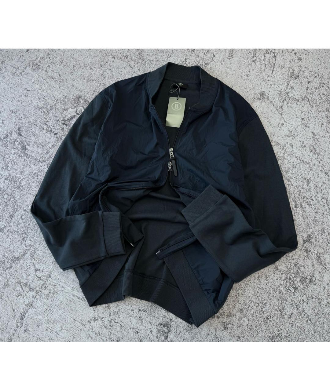 BOGNER Темно-синяя полиамидовая куртка, фото 2