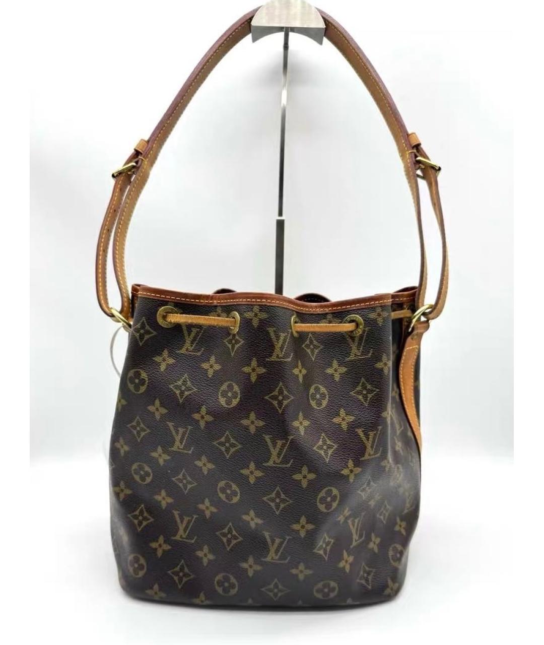 LOUIS VUITTON Коричневая сумка тоут, фото 5