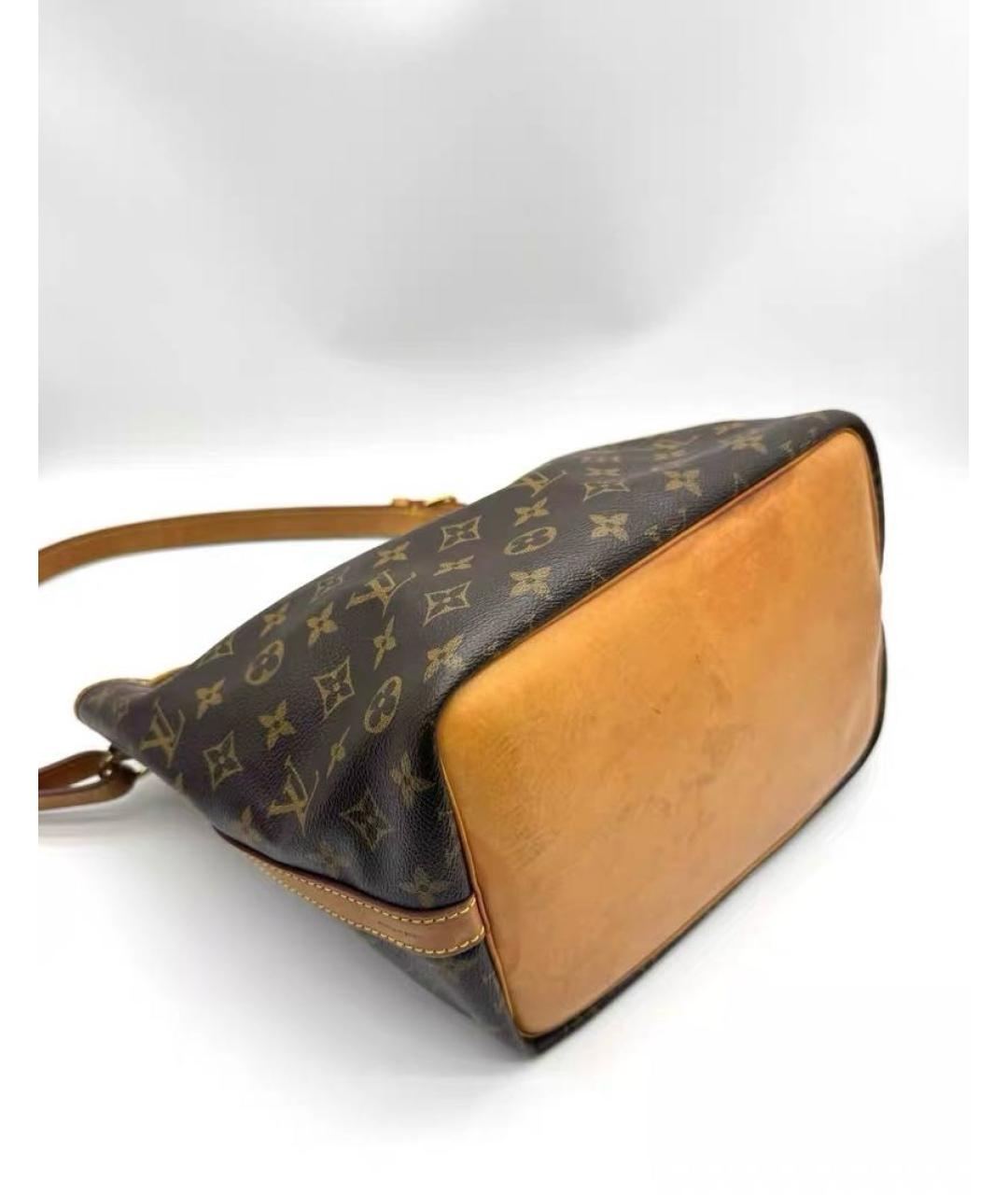 LOUIS VUITTON Коричневая сумка тоут, фото 3