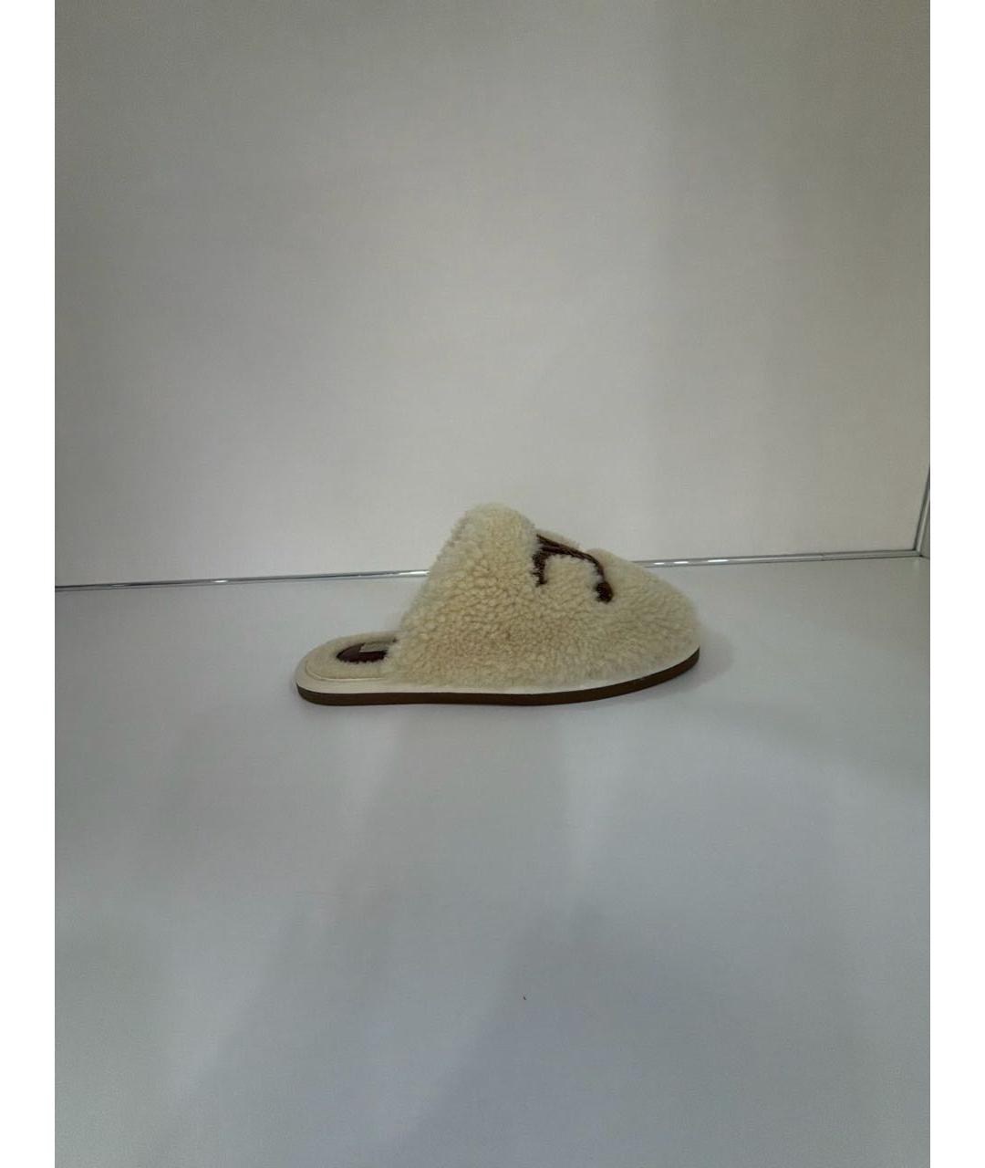 CELINE Бежевые мюли, фото 7