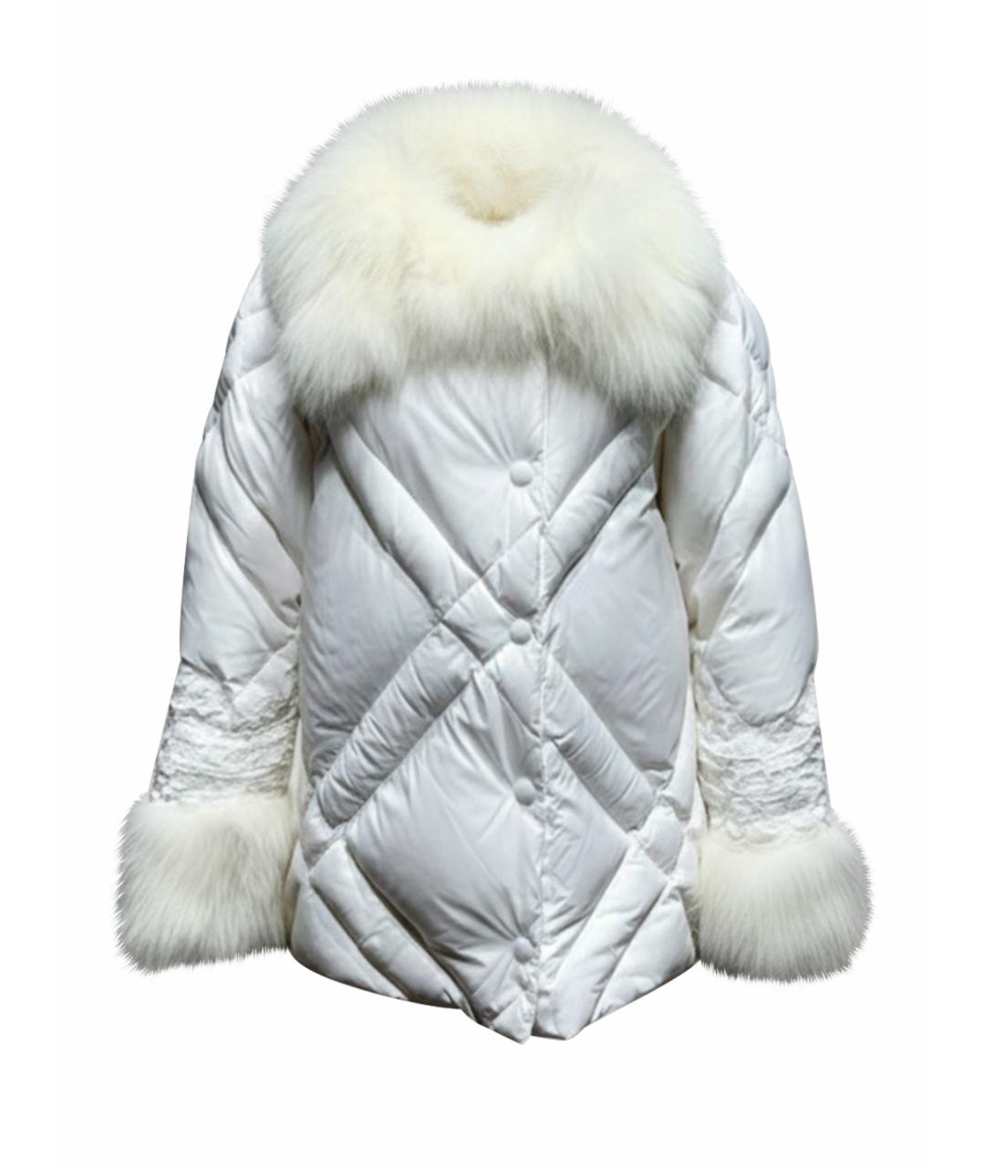 ERMANNO SCERVINO Белый пуховик, фото 1