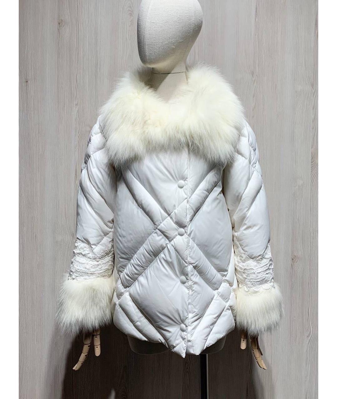 ERMANNO SCERVINO Белый пуховик, фото 6