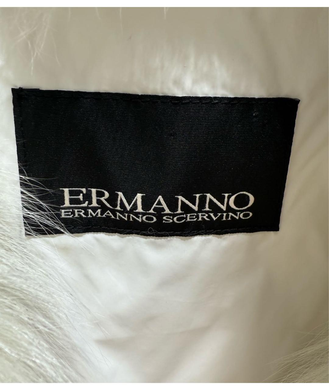 ERMANNO SCERVINO Белый пуховик, фото 5