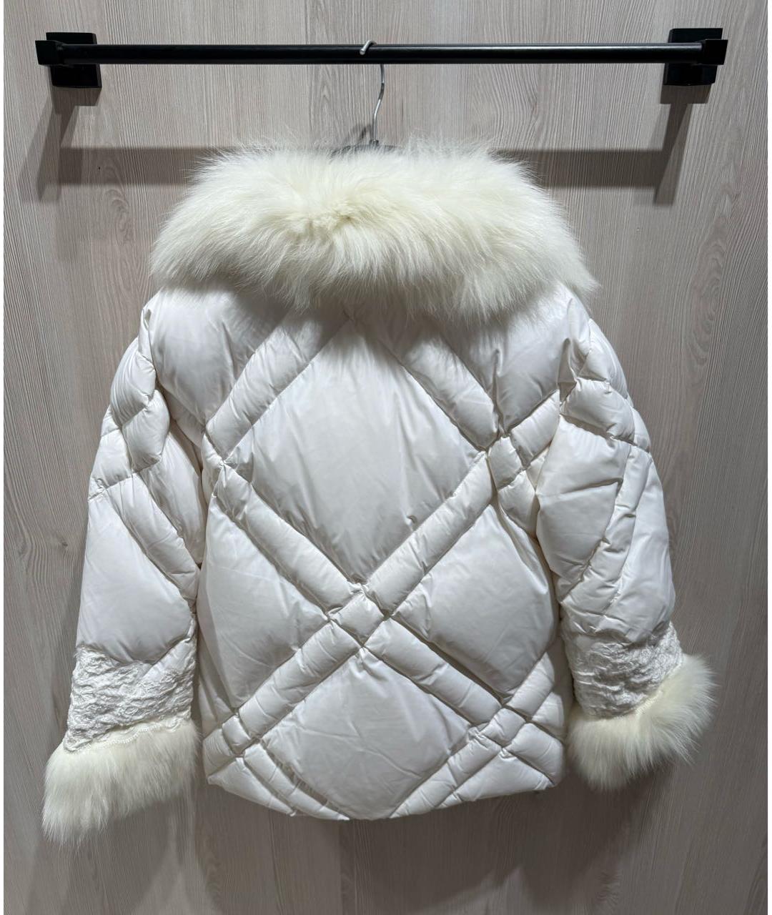 ERMANNO SCERVINO Белый пуховик, фото 4