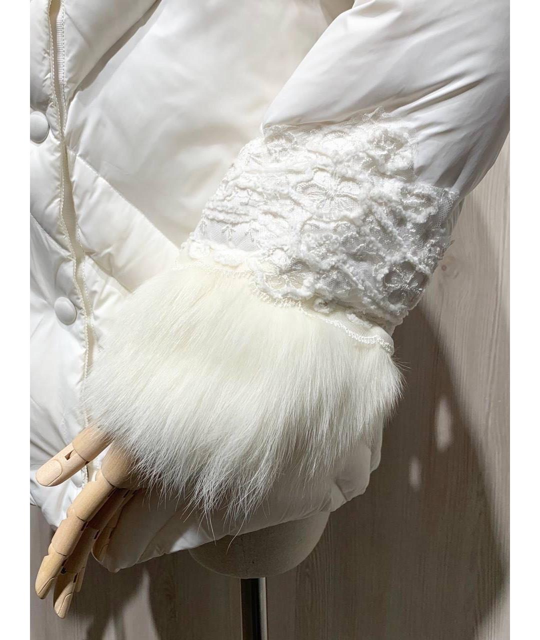 ERMANNO SCERVINO Белый пуховик, фото 3