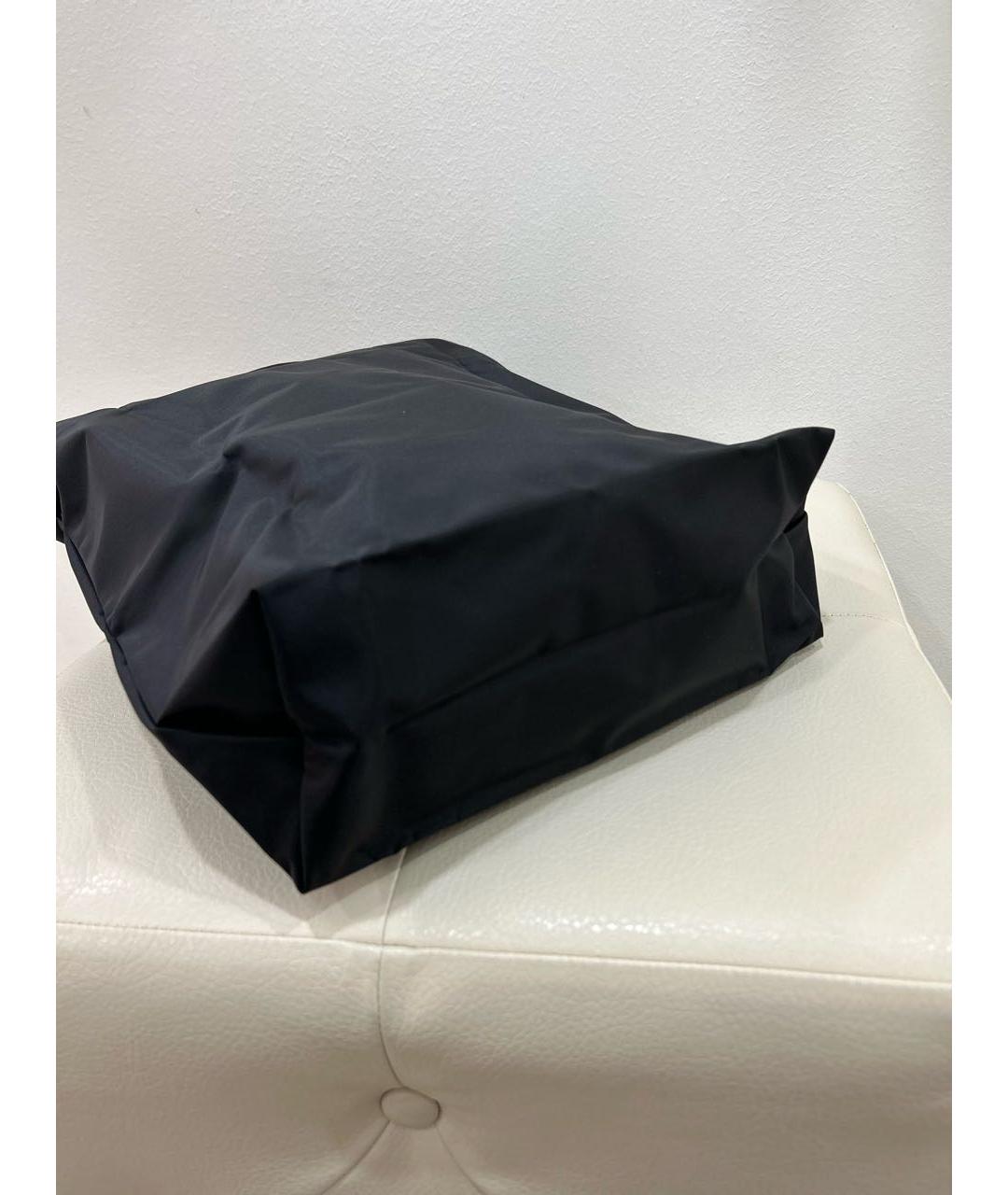 LONGCHAMP Черная синтетическая дорожная/спортивная сумка, фото 3