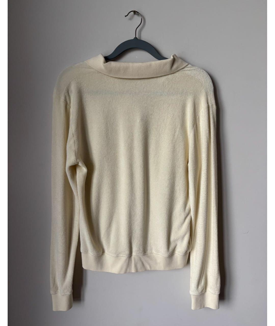 SPORTY AND RICH Бежевый хлопковый джемпер / свитер, фото 2