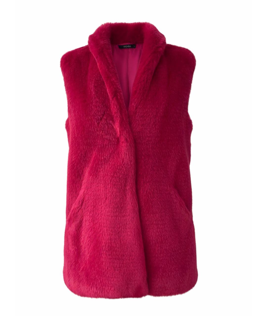 EMPORIO ARMANI Розовый полиэстеровый жилет, фото 1