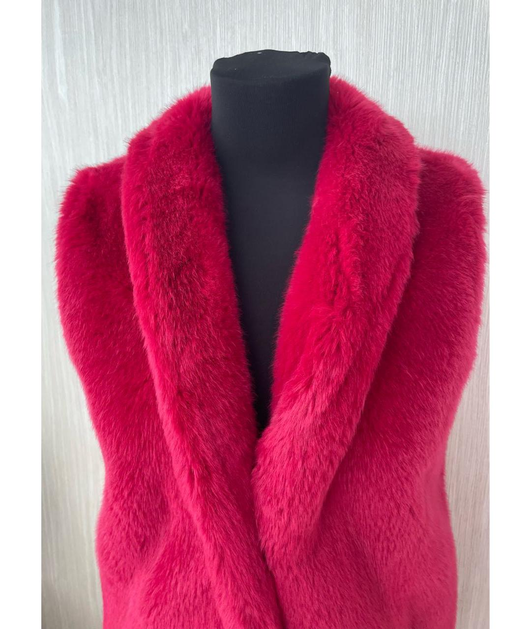 EMPORIO ARMANI Розовый полиэстеровый жилет, фото 3