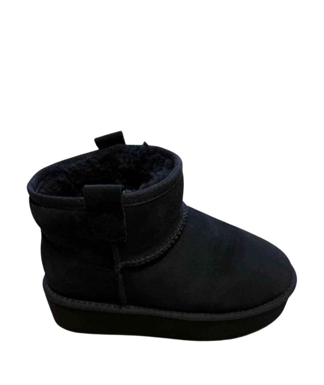 EMU Черные замшевые полусапоги, фото 1