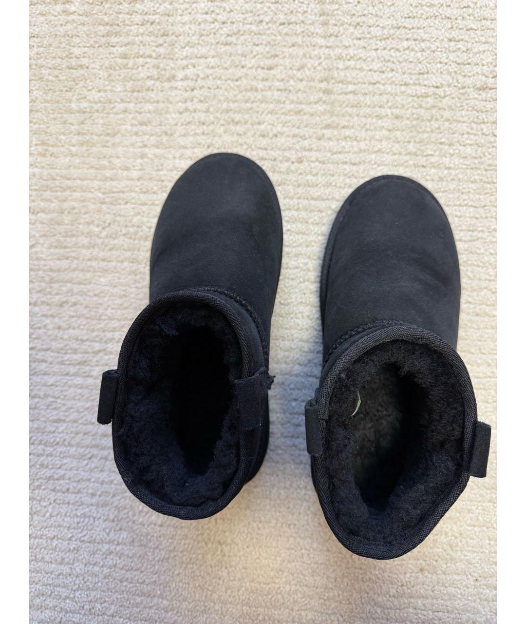 EMU Черные замшевые полусапоги, фото 3