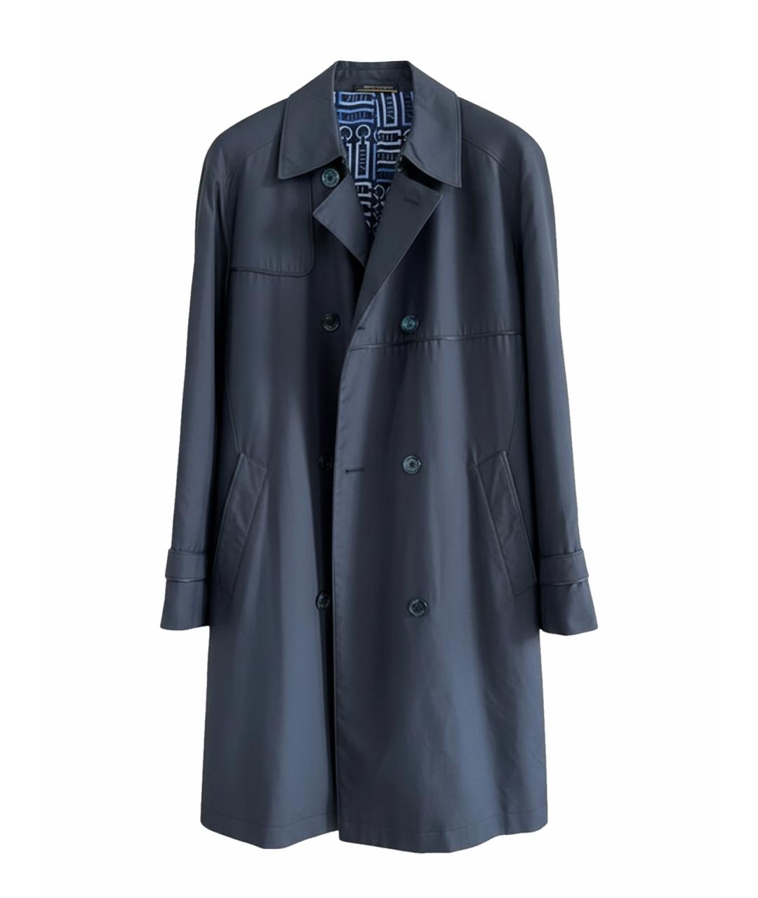 ZILLI Черный тренч/плащ, фото 1