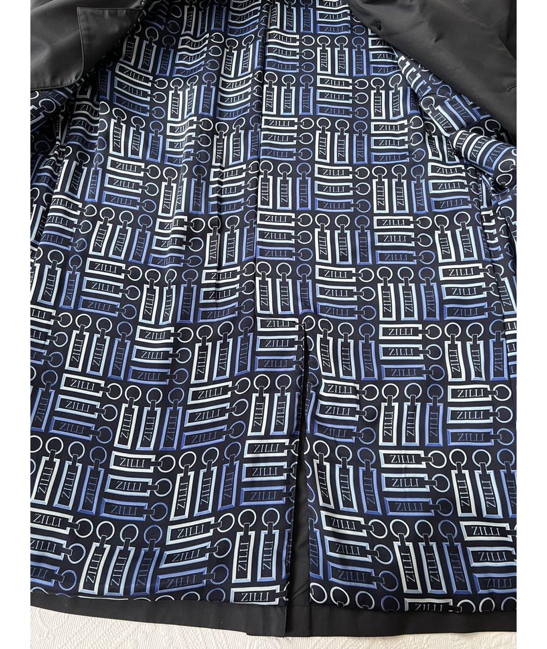 ZILLI Черный тренч/плащ, фото 5