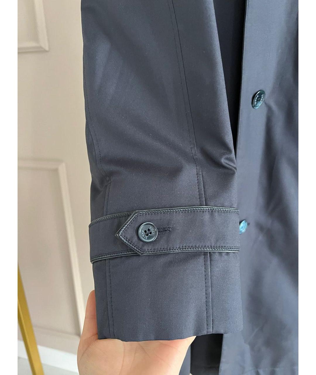 ZILLI Черный тренч/плащ, фото 4