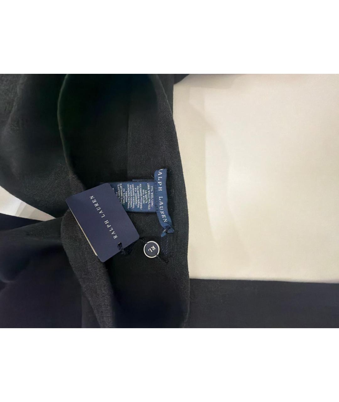 RALPH LAUREN Серые шерстяные леггинсы и велосипедки, фото 3