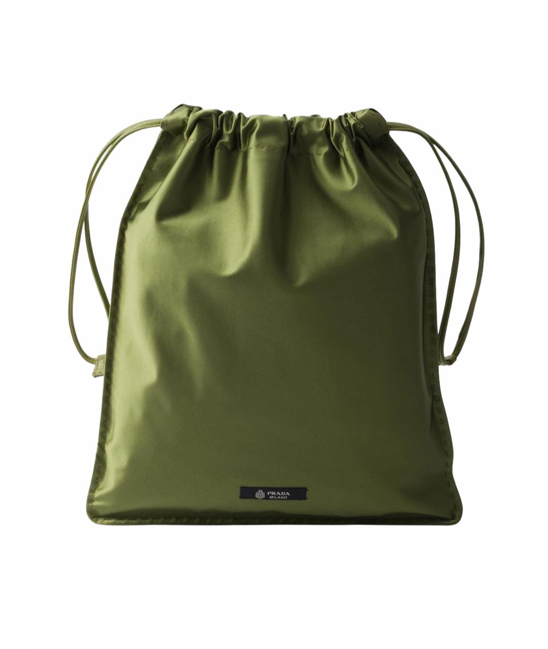 PRADA Зеленая сумка с короткими ручками, фото 1