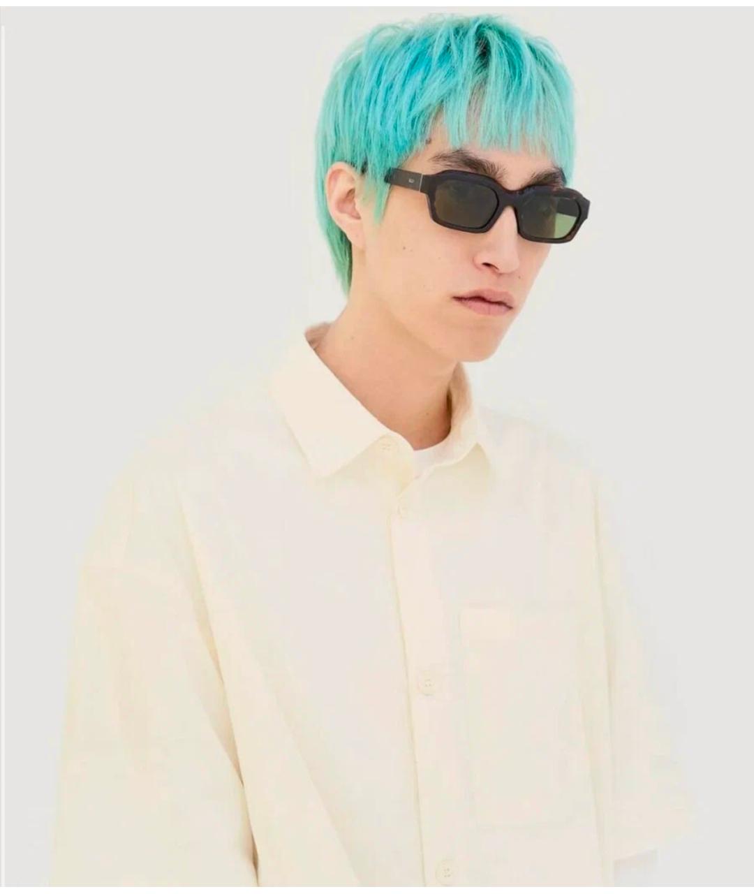 RETROSUPERFUTURE Коричневые пластиковые солнцезащитные очки, фото 4