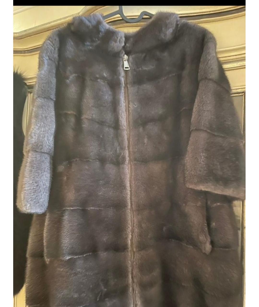 MANZONI 24 Антрацитовая шуба, фото 6