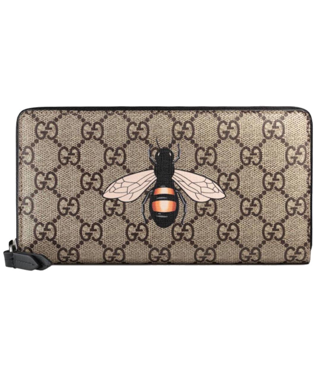 GUCCI Коричневый кошелек, фото 1