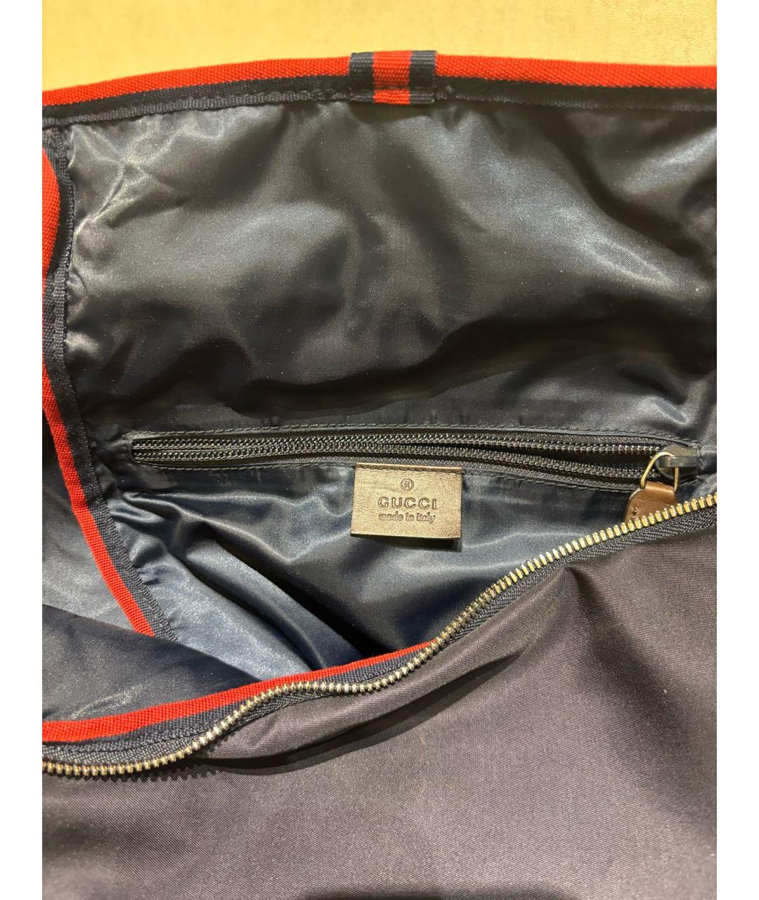 GUCCI Темно-синий рюкзак, фото 7