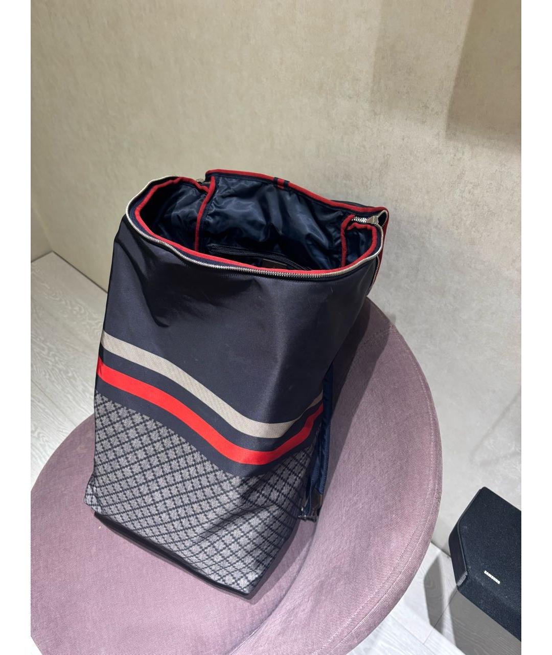 GUCCI Темно-синий рюкзак, фото 6