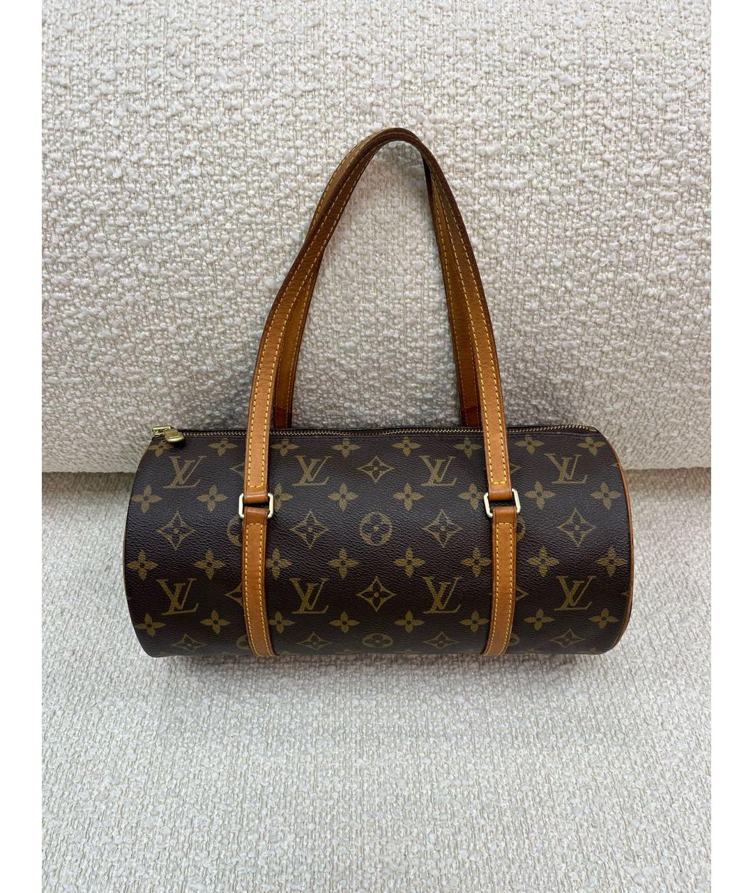LOUIS VUITTON Коричневая сумка через плечо, фото 9