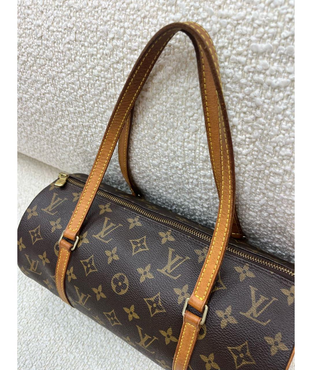 LOUIS VUITTON Коричневая сумка через плечо, фото 8