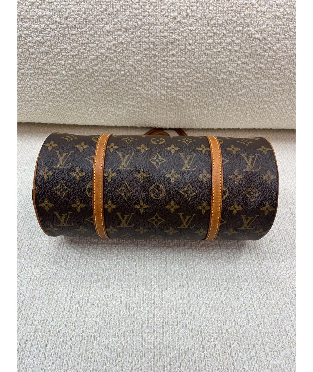 LOUIS VUITTON Коричневая сумка через плечо, фото 6