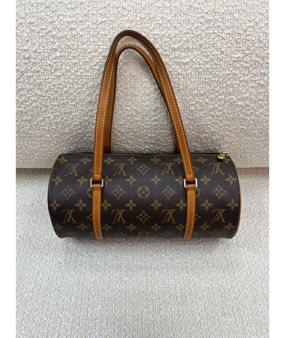 LOUIS VUITTON Коричневая сумка через плечо, фото 3