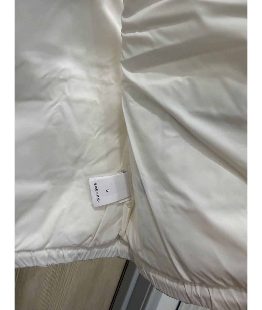BRUNELLO CUCINELLI Белый полиэстеровый жакет / жилет, фото 8