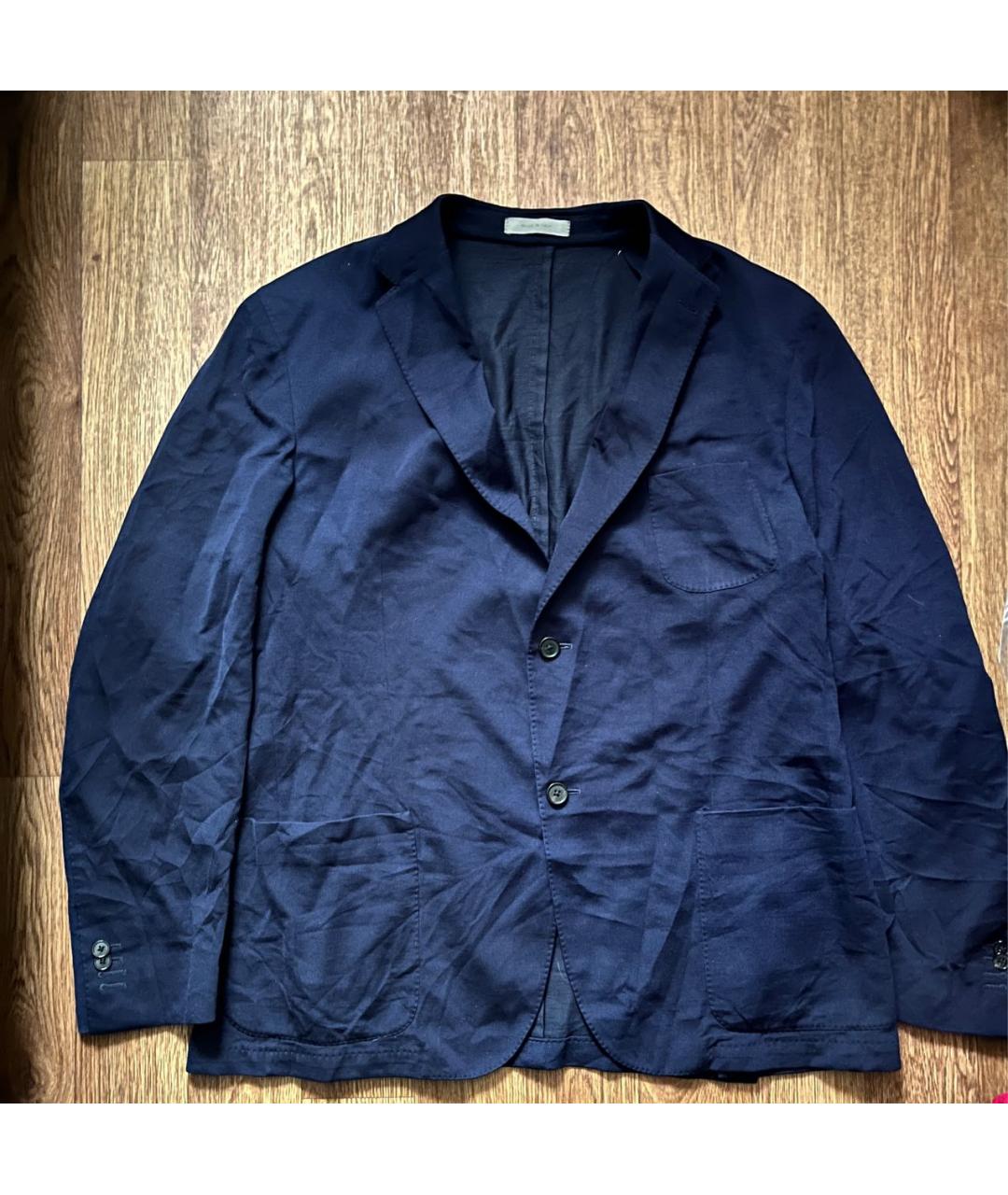 CORNELIANI Синий шерстяной пиджак, фото 6